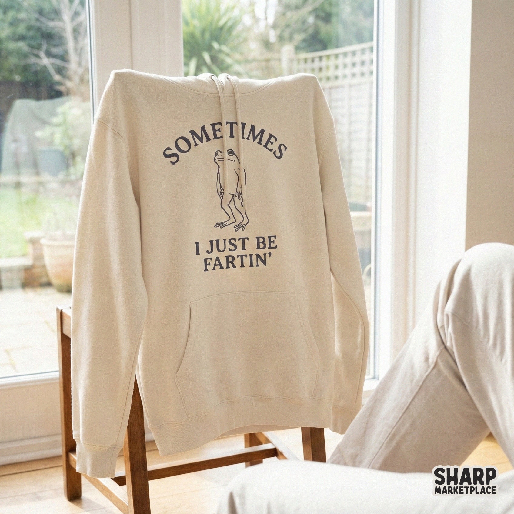 Sometimes I Just Be Fartin’ PNG, Funny Frog Shirt - 300 DPI Design for