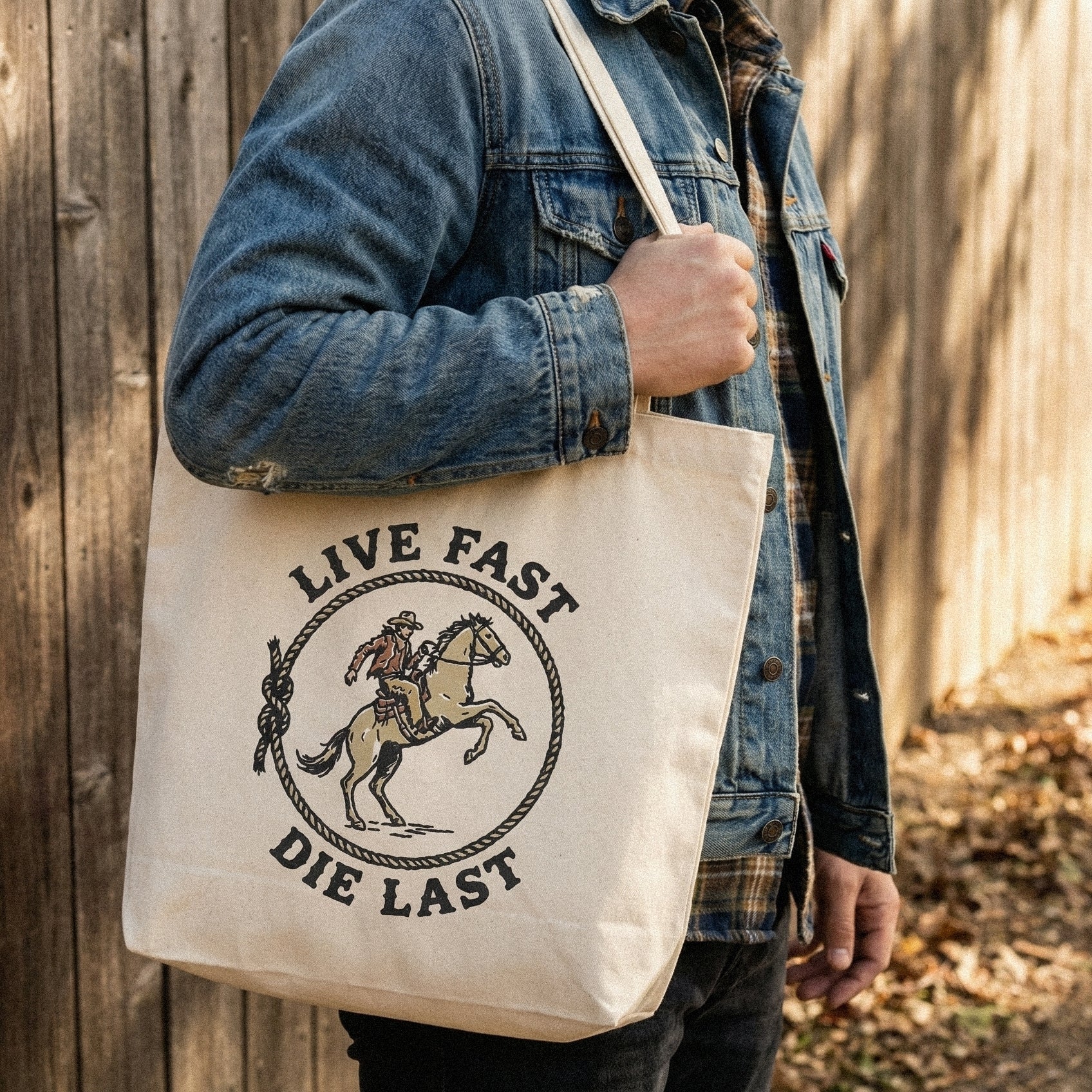 Live Fast Die Last PNG, Cowboy Western Digital Download - 300 DPI Design