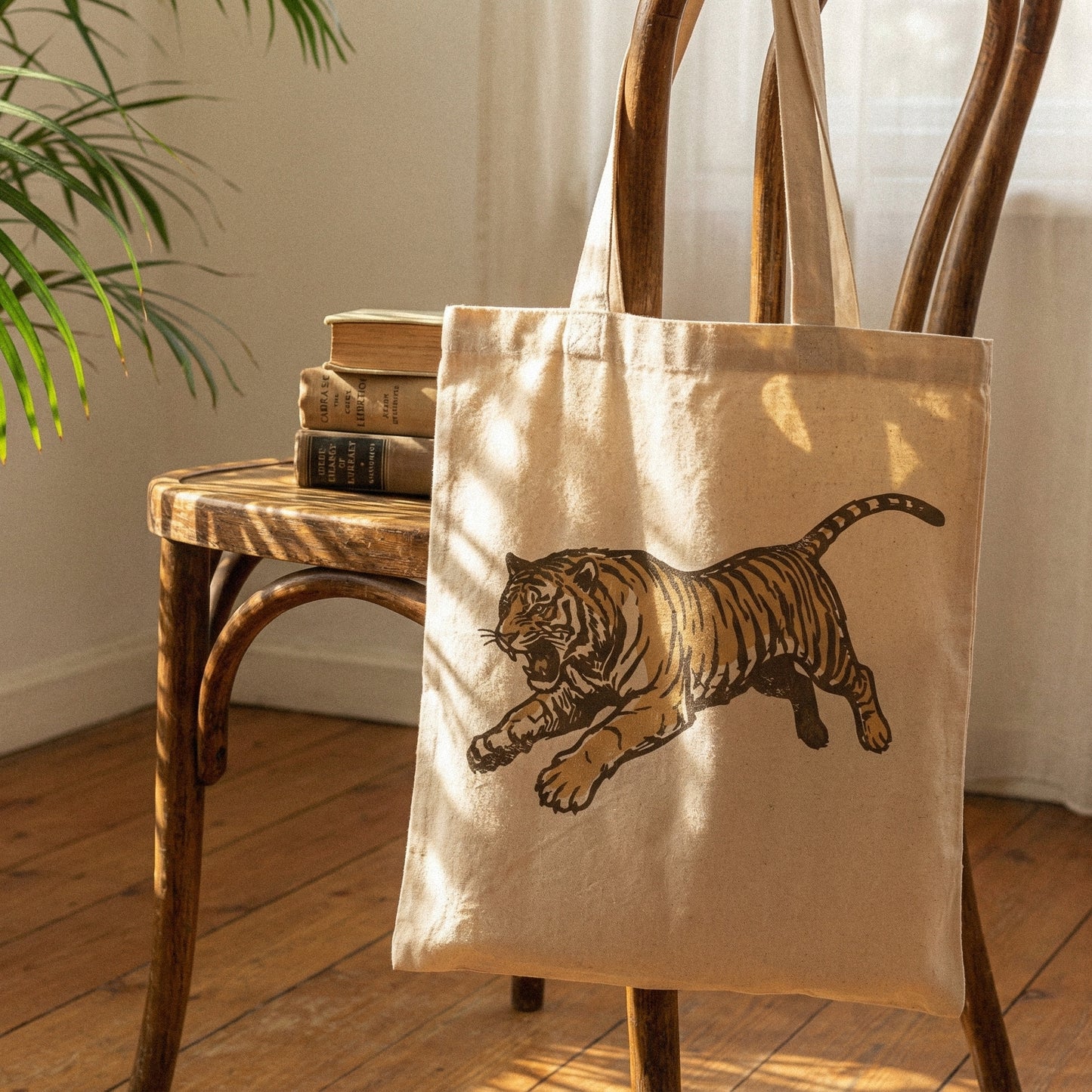 Vintage Tiger PNG, Wild Animal Print - 300 DPI Design for T-Shirt