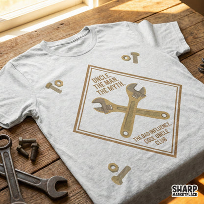 Uncle. The Man. The Myth. PNG Design, Cool Uncle Club Shirt - 300 DPI