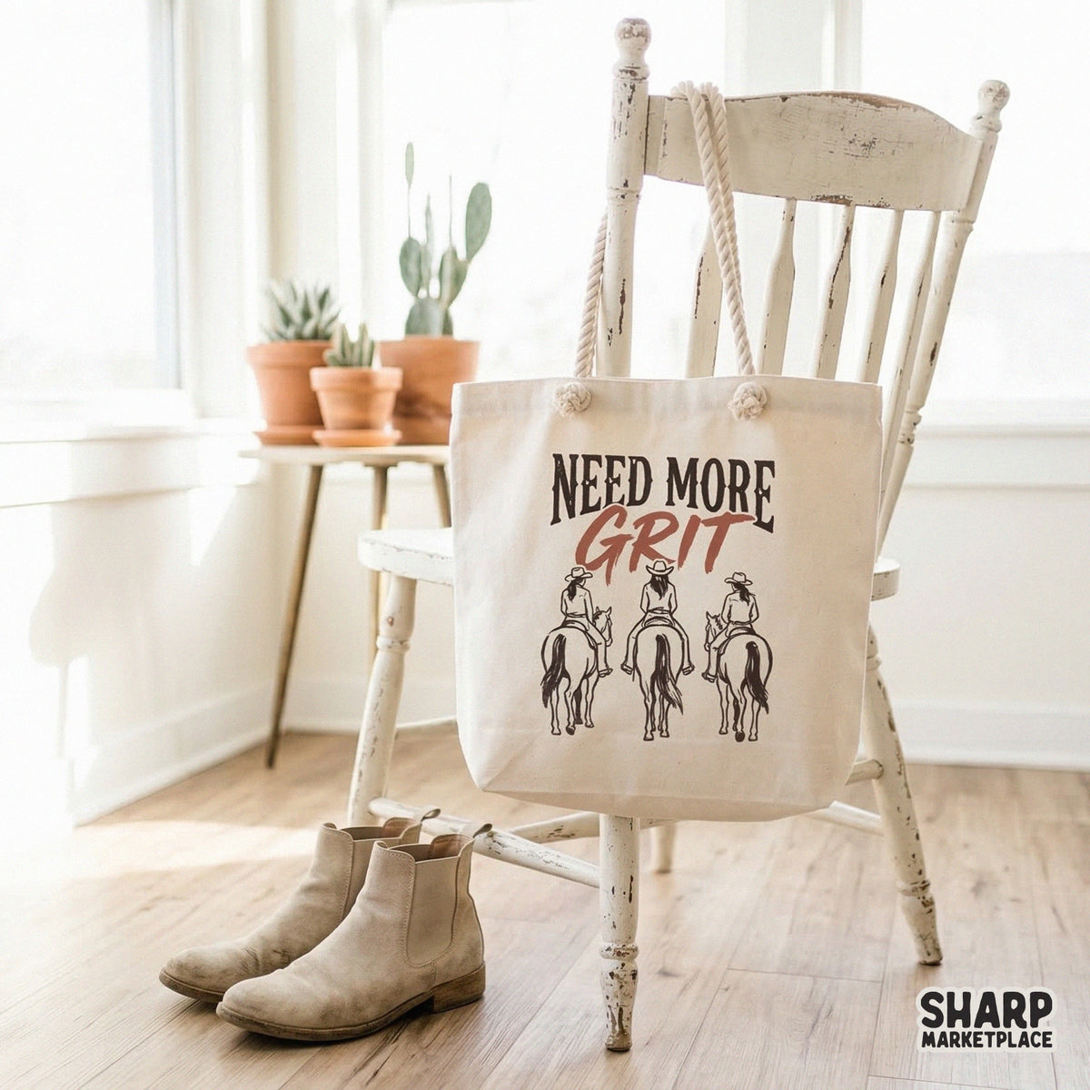 Rustic western themed digital download featuring three horsewomen and bold script lettering perfect for creating custom shirts and stickers