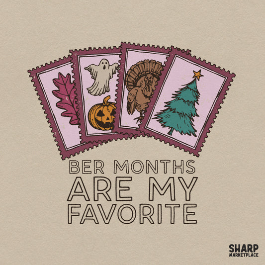 Ber Months Are My Favorite Fall PNG, Festive Autumn