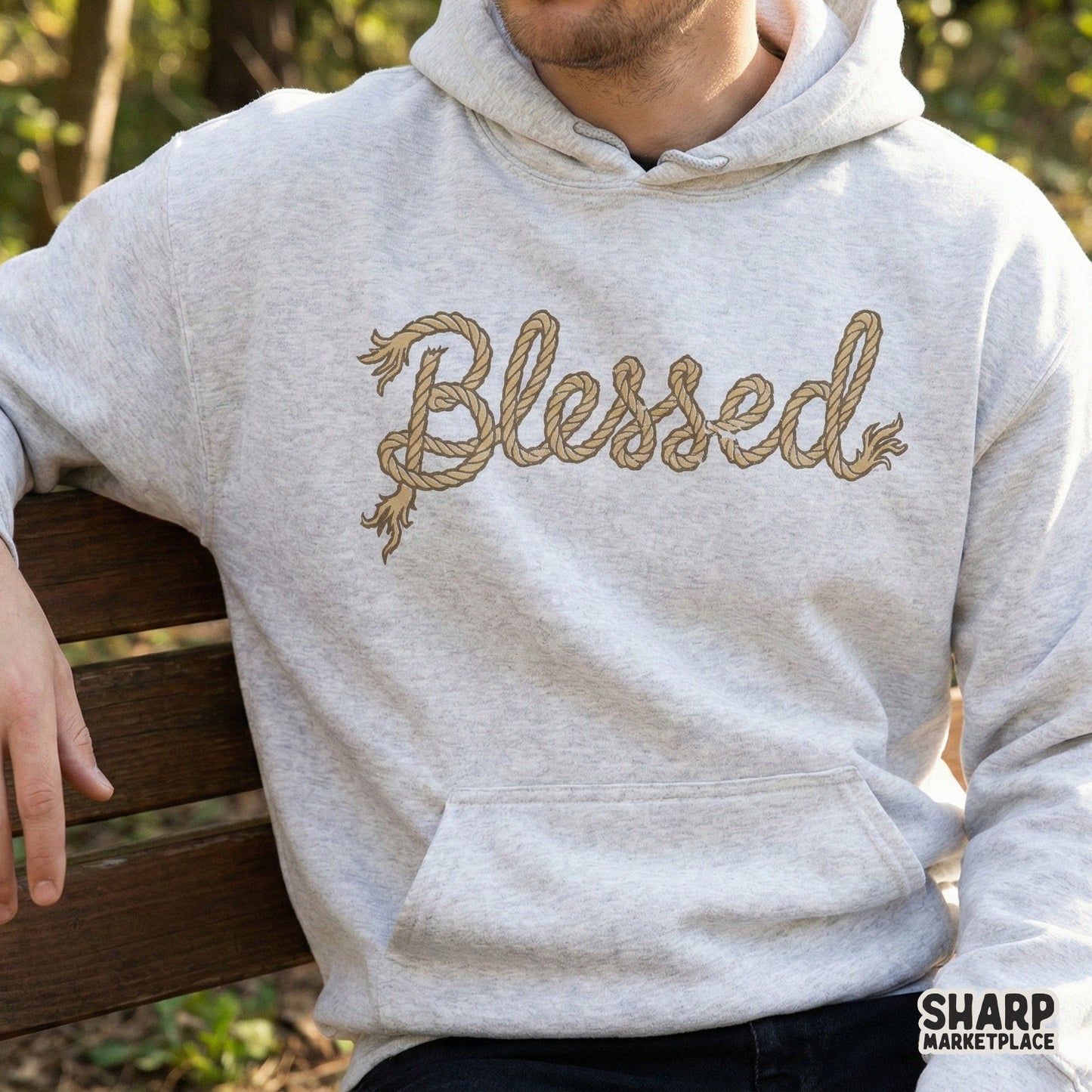Blessed PNG Design, Faith Digital Download - 300 DPI Design for T-Shirt