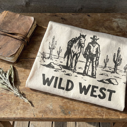 Wild West PNG, Vintage Western Shirt Design - 300 DPI Design for T-Shirt