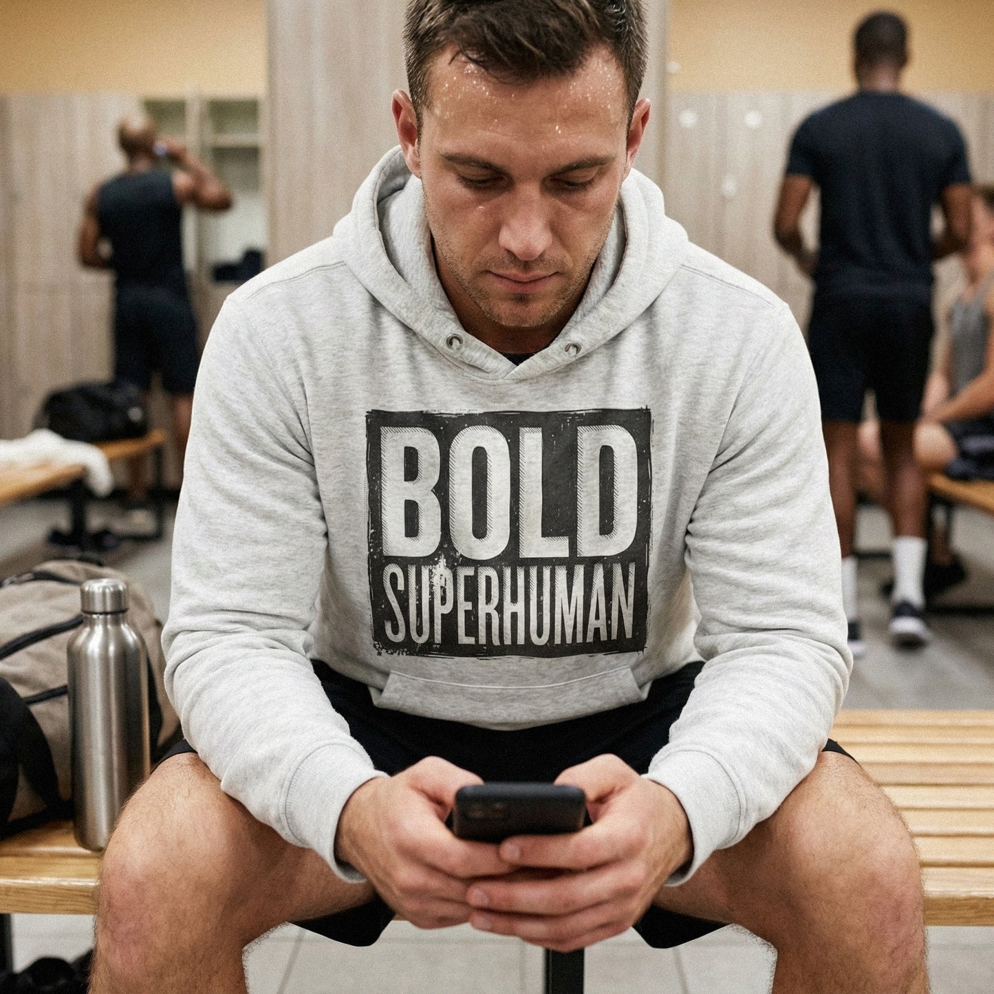 Bold Superhuman PNG, Motivational Word Art PNG - 300 DPI Design for T-Shirt