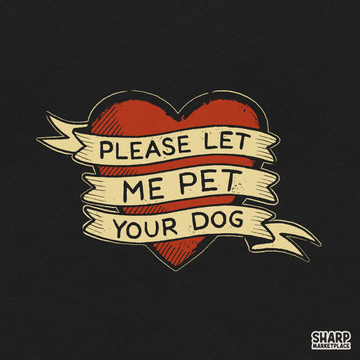 Please Let Me Pet Your Dog Shirt Png, Funny Png Tattoo