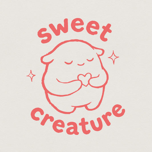 Sweet Creature PNG, Cute Cartoon Animal Clipart - 300 DPI Design for