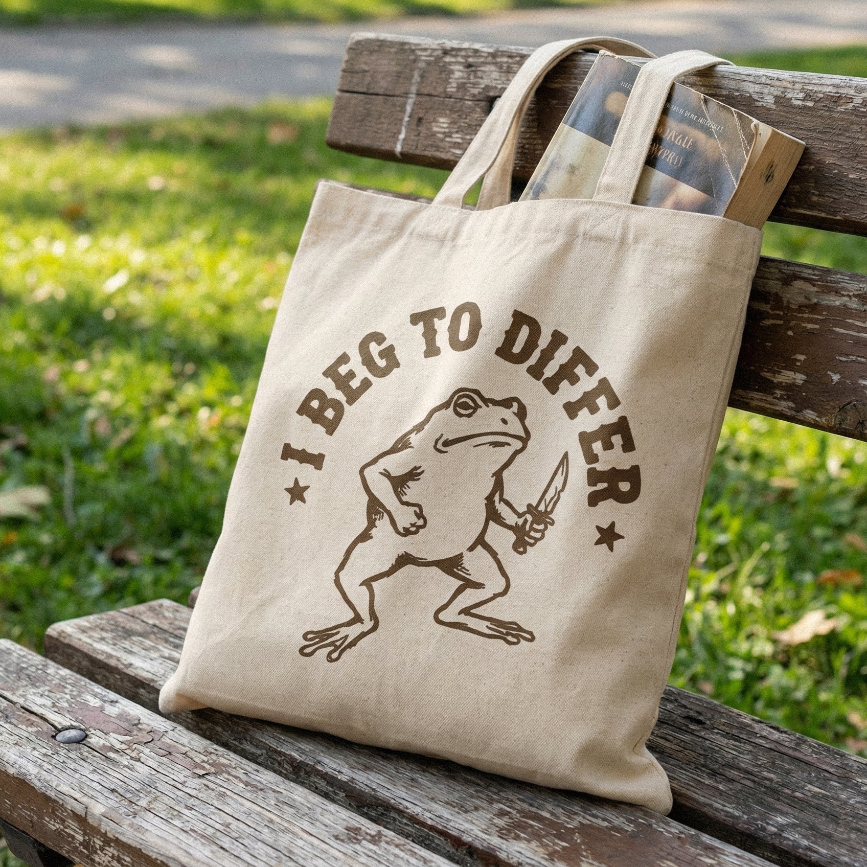 I Beg To Differ PNG, Funny Frog Shirt - 300 DPI Design for T-Shirt