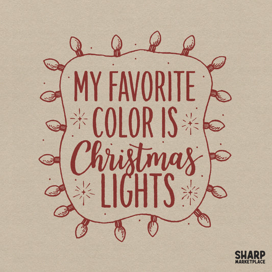 Funny retro Christmas lights design with festive quote for trendy holiday shirts and winter digital sublimation projects