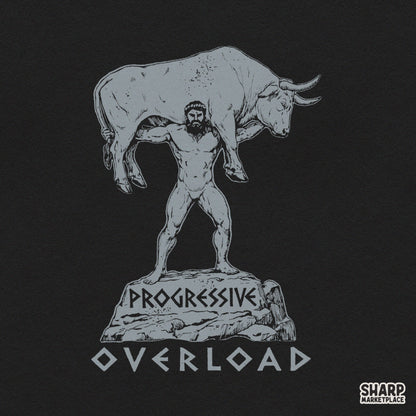 Progressive Overload Milo of Croton Bull Lifting Art