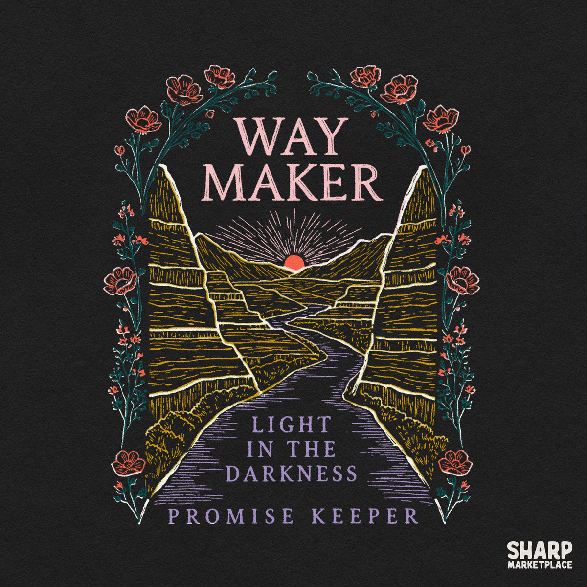 Way Maker Light In The Darkness Promise Keeper PNG