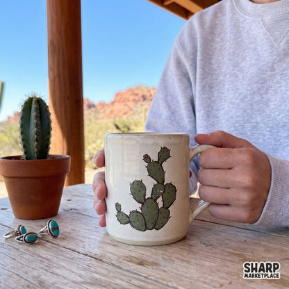 Prickly Pear Cactus Illustration, Western PNG For Trendy PNG - 300 DPI