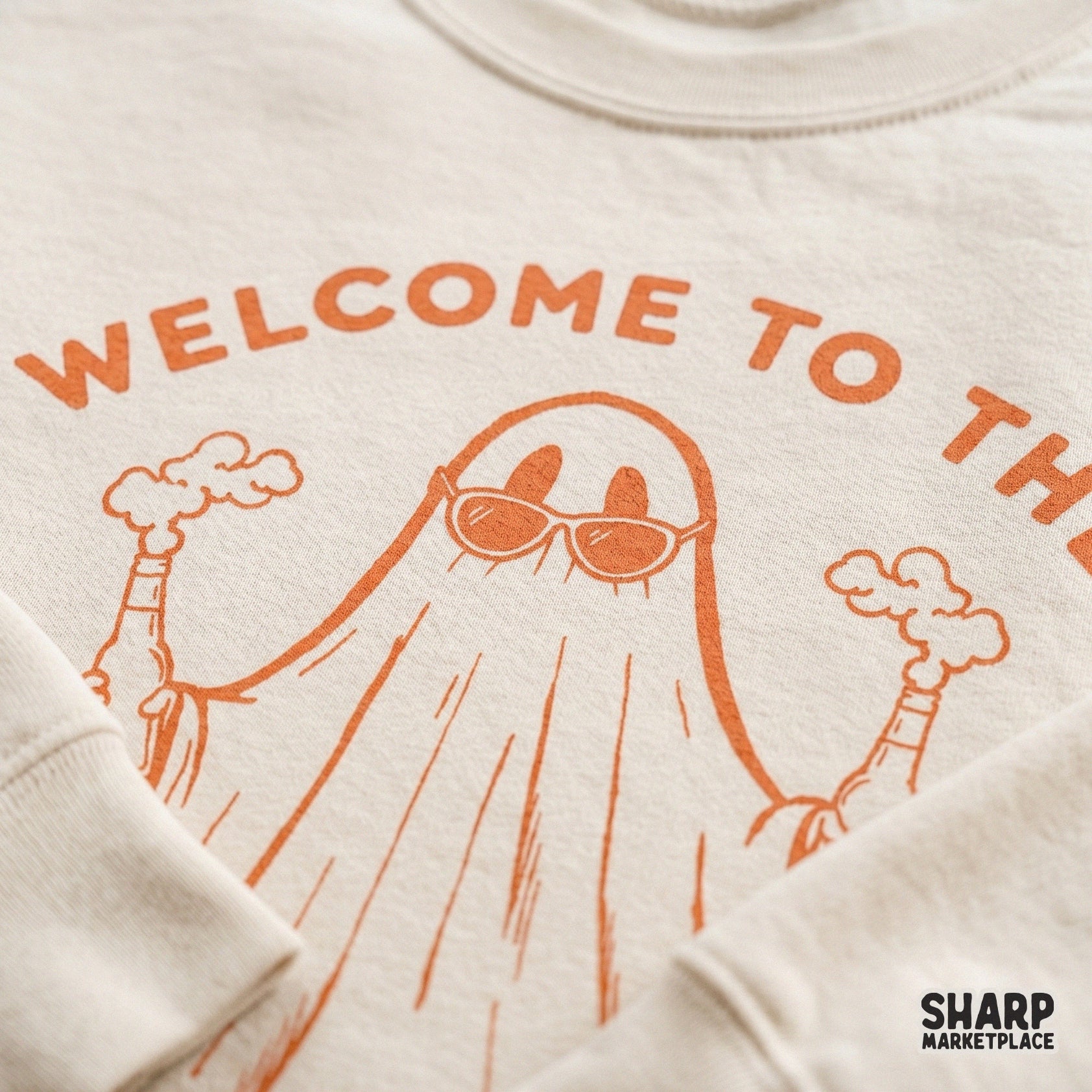 Funny Halloween ghost wearing sunglasses and holding bottles for sarcastic drinking humor sublimation png designs