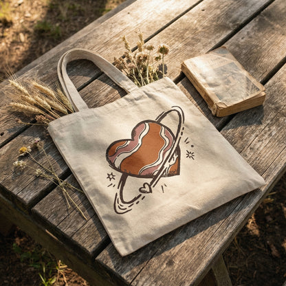 Planet Heart PNG, Cosmic Love Digital Download - 300 DPI Design for T-Shirt