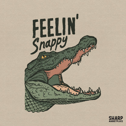 Vintage retro alligator crocodile jaw sublimation png graphic for funny t-shirt designs