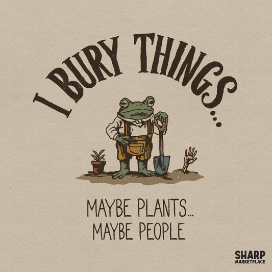 Funny frog graphic with dark humor sarcasm text for spooky season retro png t-shirt designs