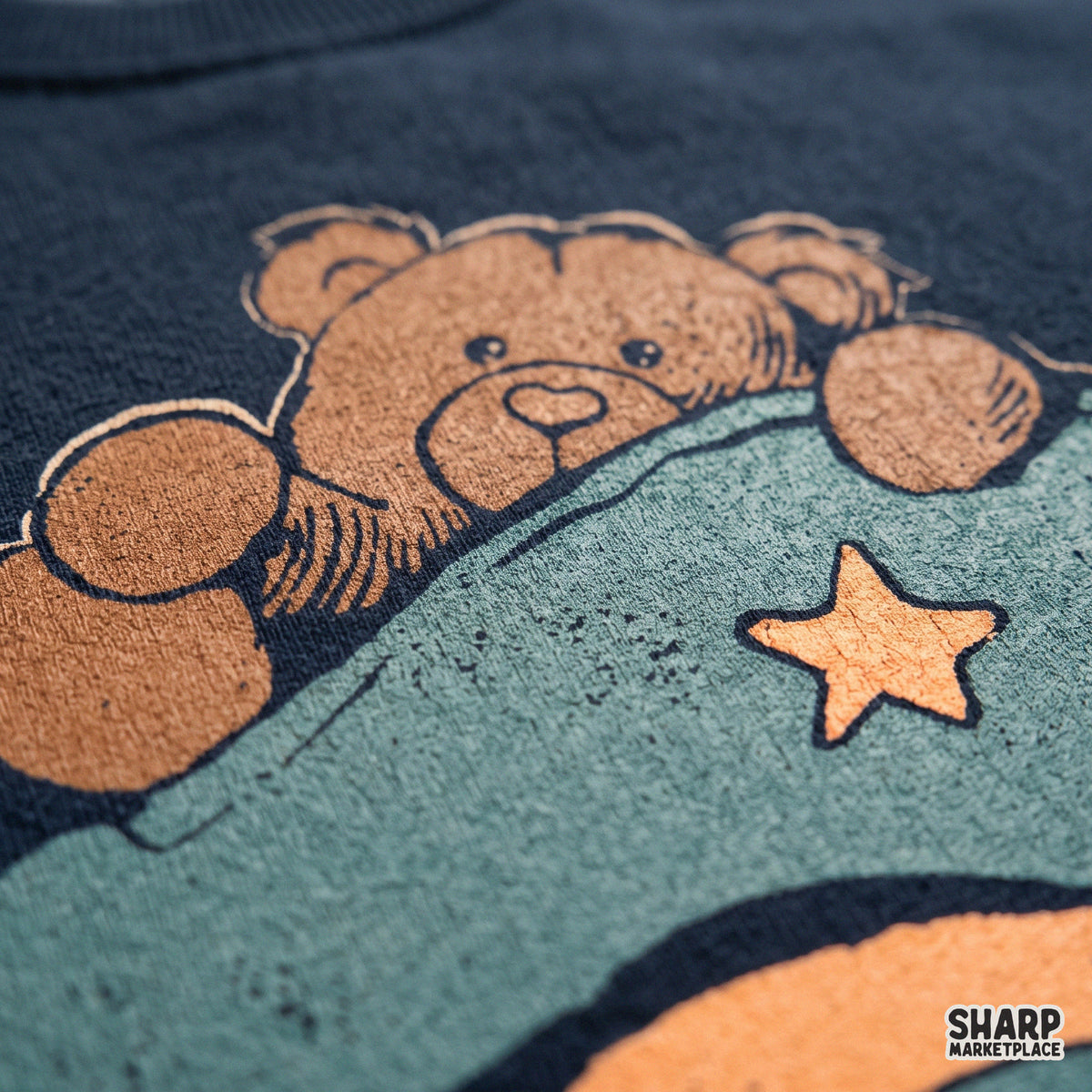 Cute Teddy Bear in Magic Wizard Hat PNG, Whimsical