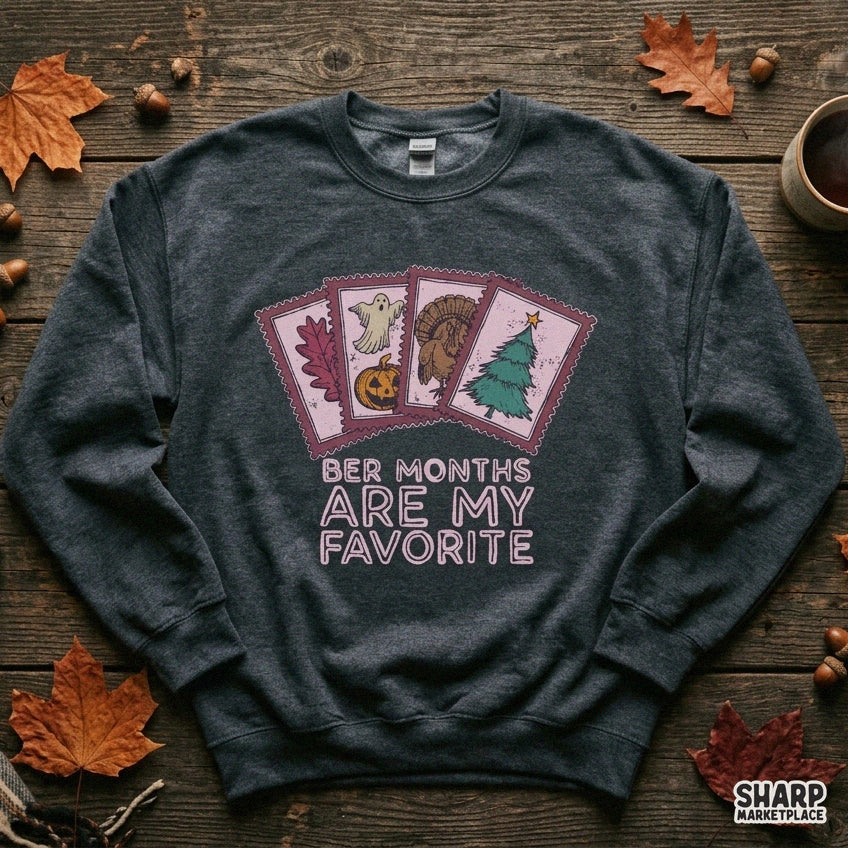 Ber Months Are My Favorite Fall PNG, Festive Autumn