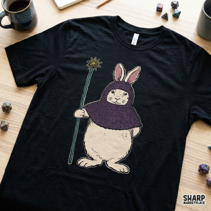Medieval Bunny Knight in Chainmail Hood, Popular Trending