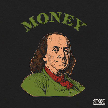 Money Benjamin Franklin Hundred Dollar Shirt PNG, Popular