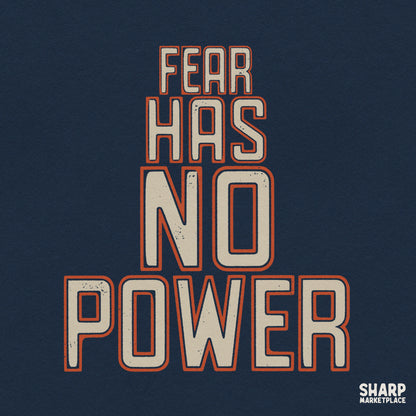 Fear Has No Power Christian PNG, Trendy PNG Flaming Faith