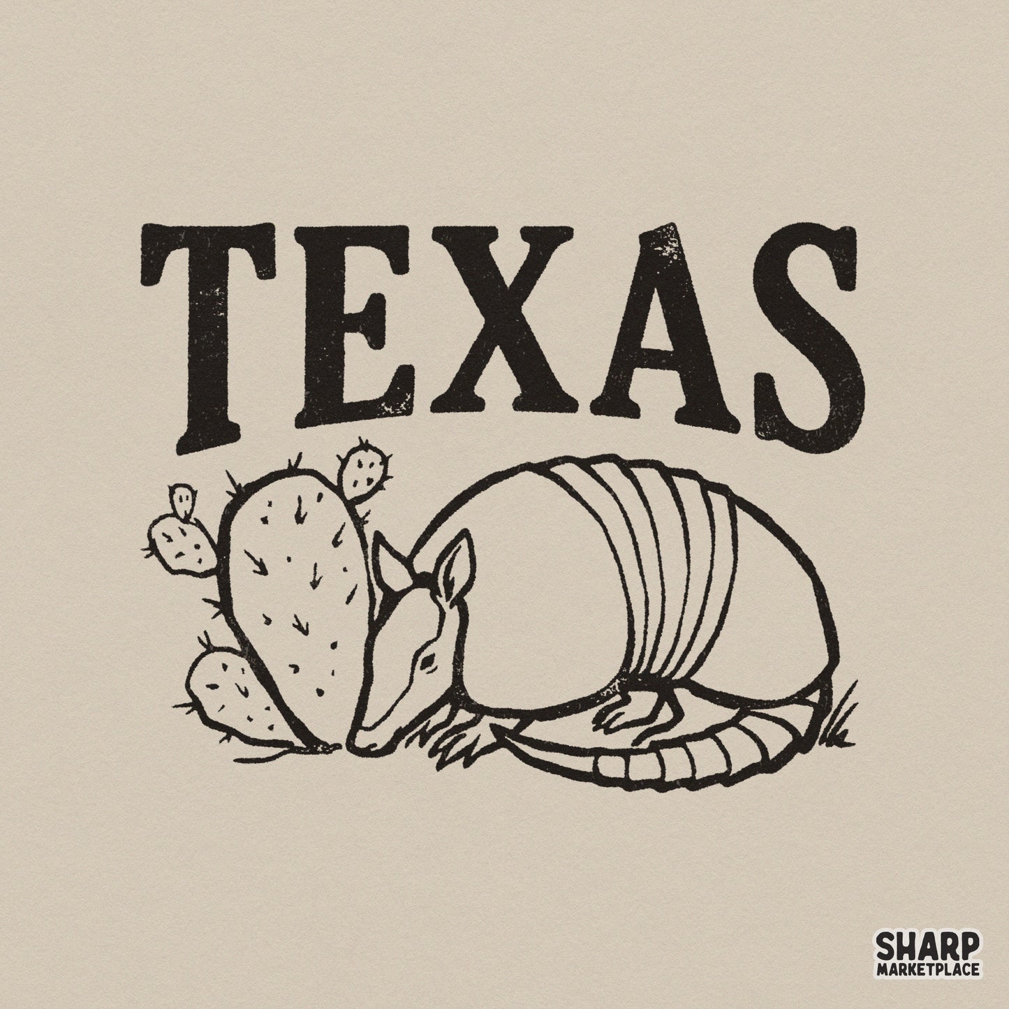 Texas, Western PNG - 300 DPI Design for T-Shirt