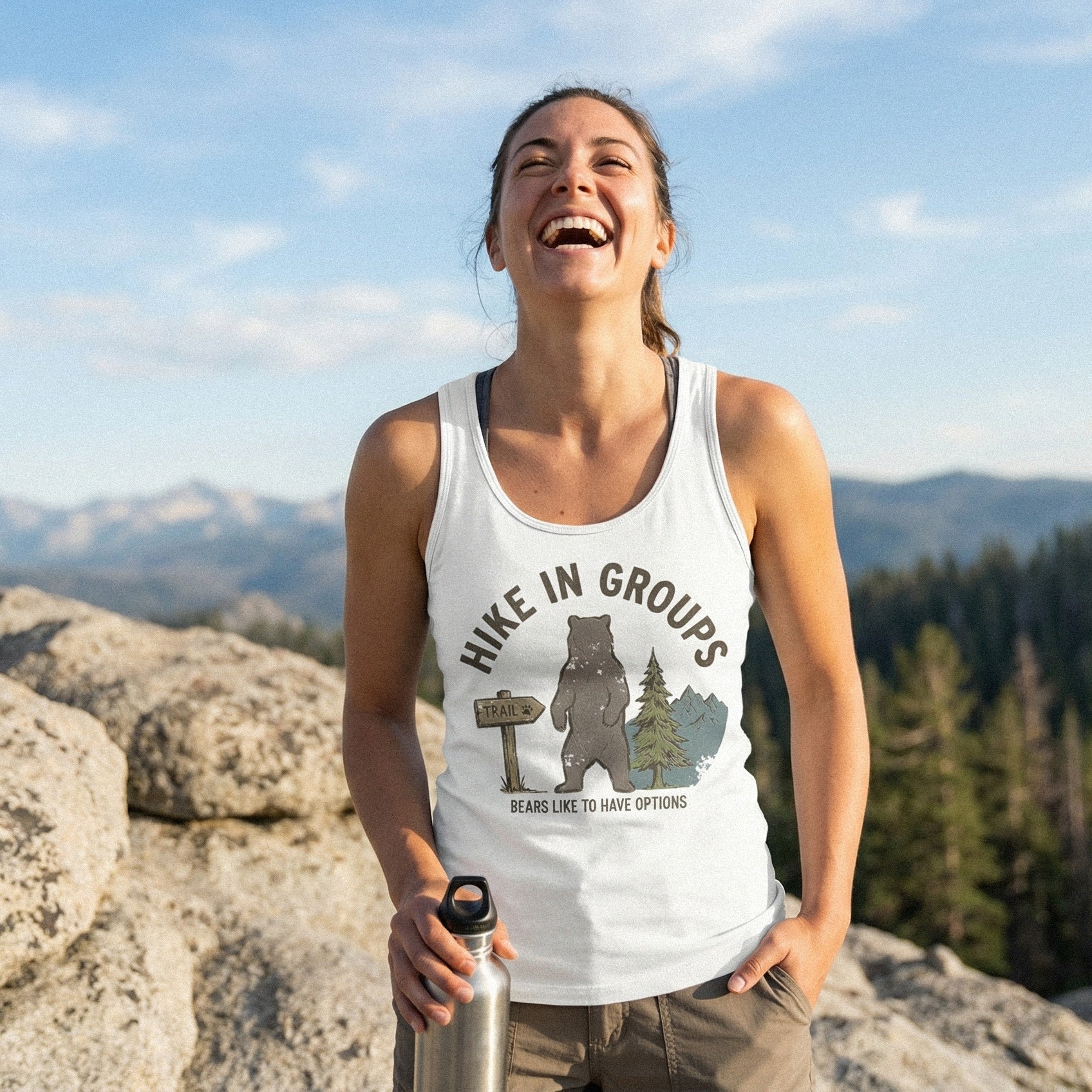 Hike In Groups PNG, Bears Like To Have Options - 300 DPI Design for T-Shirt