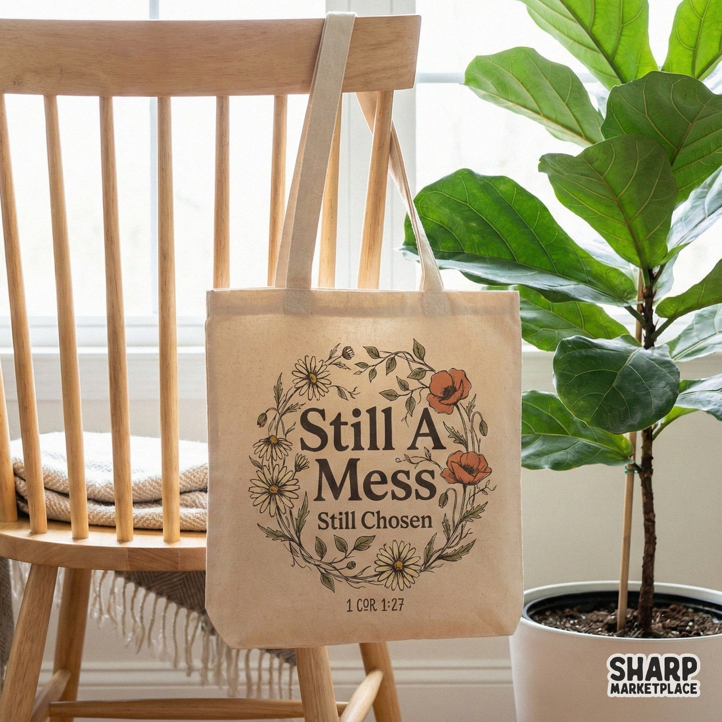 Still A Mess Still Chosen PNG, 1 Cor 1:27 Bible Verse Shirt - 300 DPI