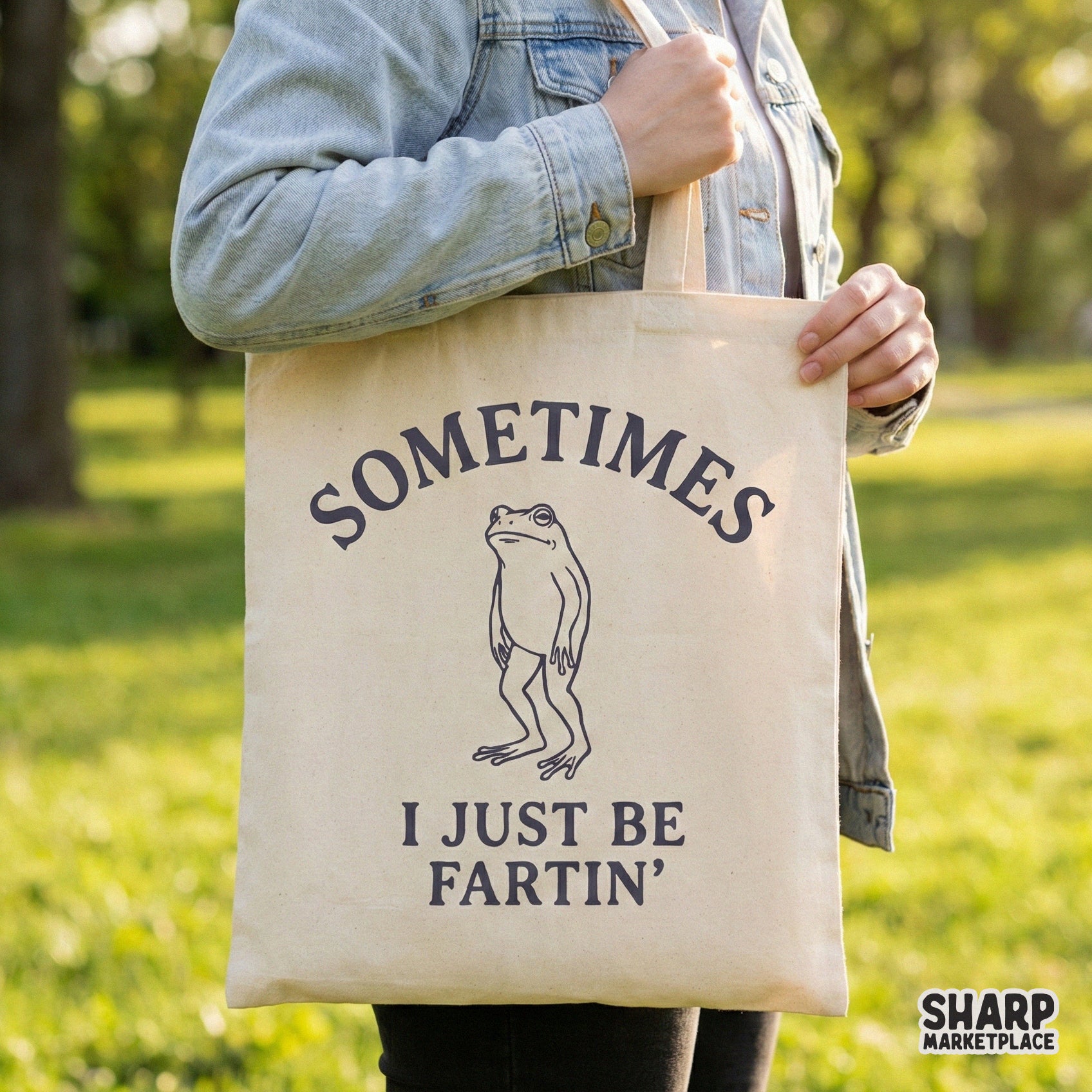 Sometimes I Just Be Fartin’ PNG, Funny Frog Shirt - 300 DPI Design for