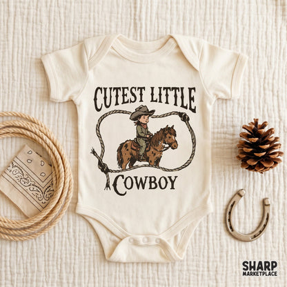 High-resolution western PNG for DIY projects, showcasing a retro illustration of a young pony rider with arched typography and rope lasso.