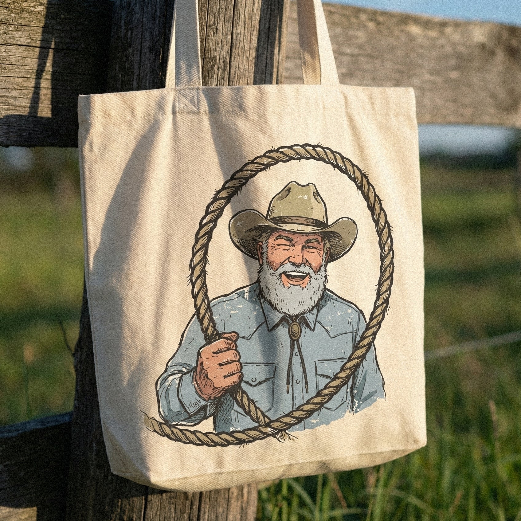 Retro Cowboy Lasso PNG, Western Rodeo Digital Download - 300 DPI Design