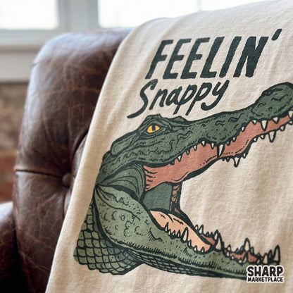Vintage alligator crocodile jaw print sublimation png for funny summer shirts and sarcastic graphic apparel