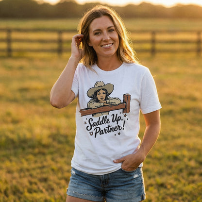 Saddle Up, Partner! PNG - 300 DPI Design for T-Shirt