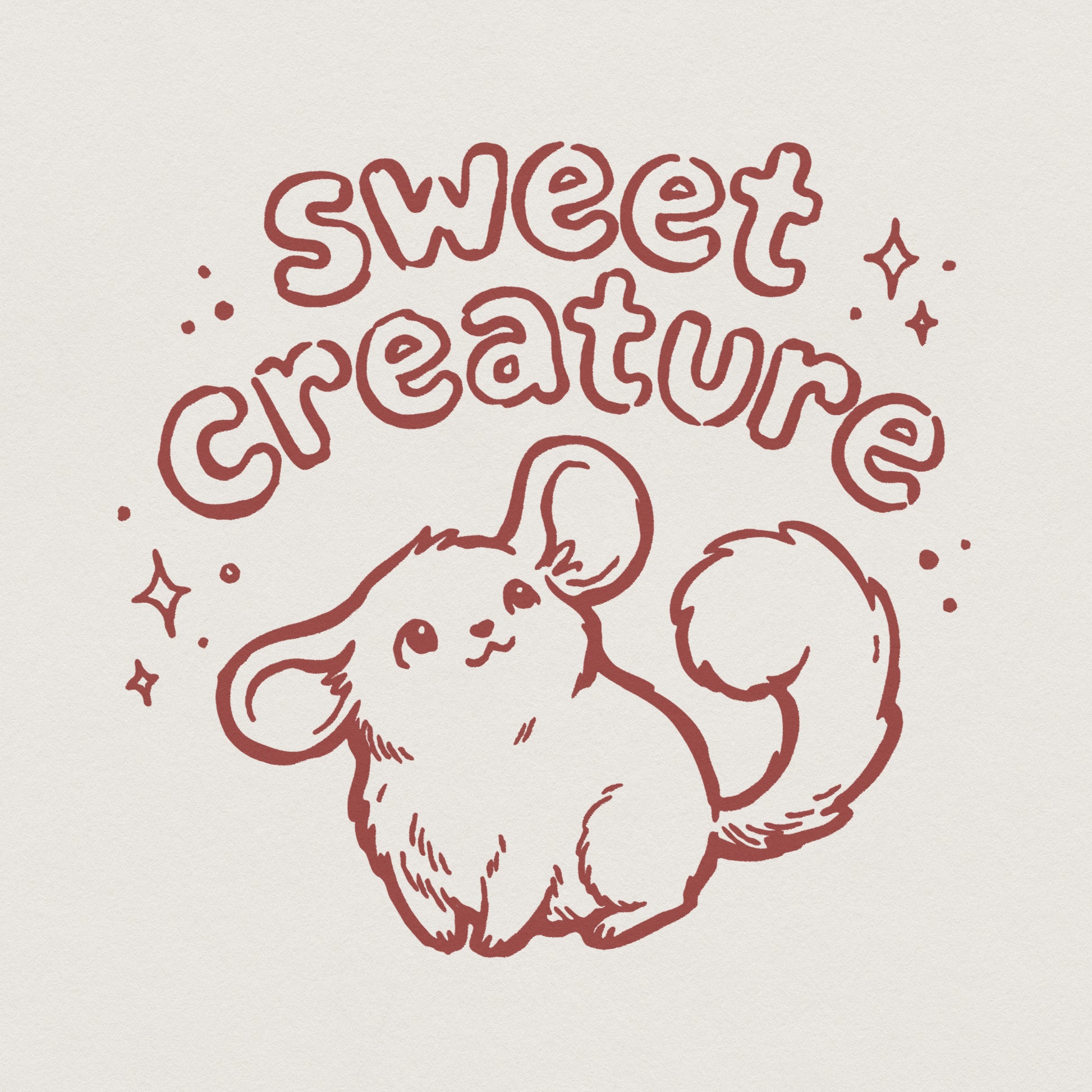 Sweet Creature PNG, Cute Animal Digital Download - 300 DPI Design for