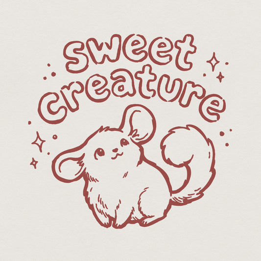 Sweet Creature PNG, Cute Animal Digital Download - 300 DPI Design for