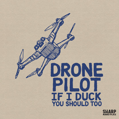Funny drone pilot sarcasm graphic PNG in retro style for sublimation t-shirts and tumblers