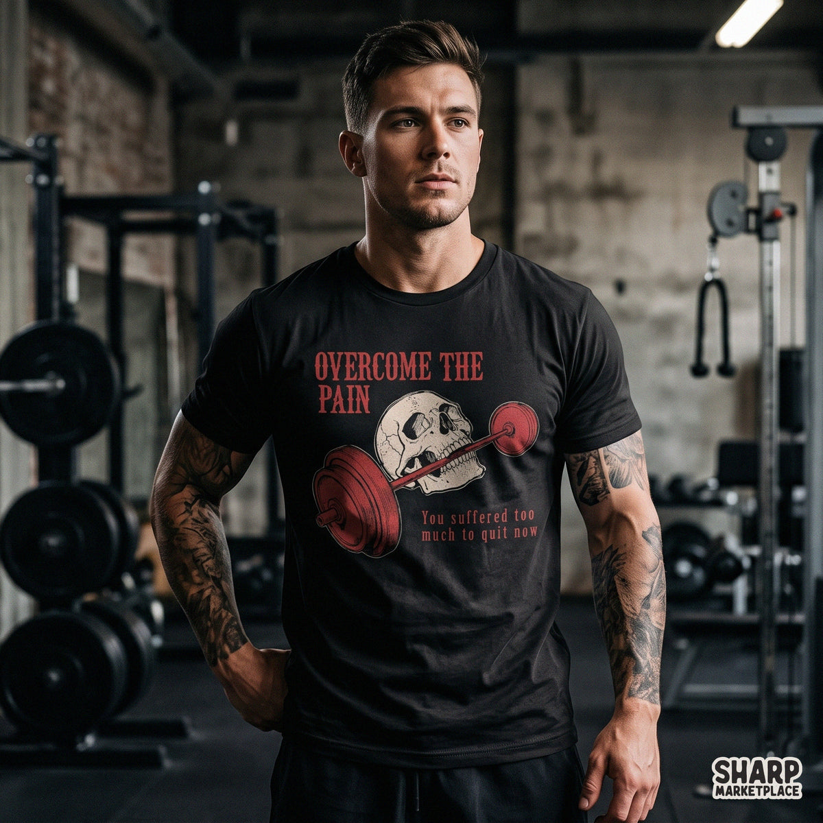 Overcome The Pain You Suffered Too Much To Quit Now Shirt