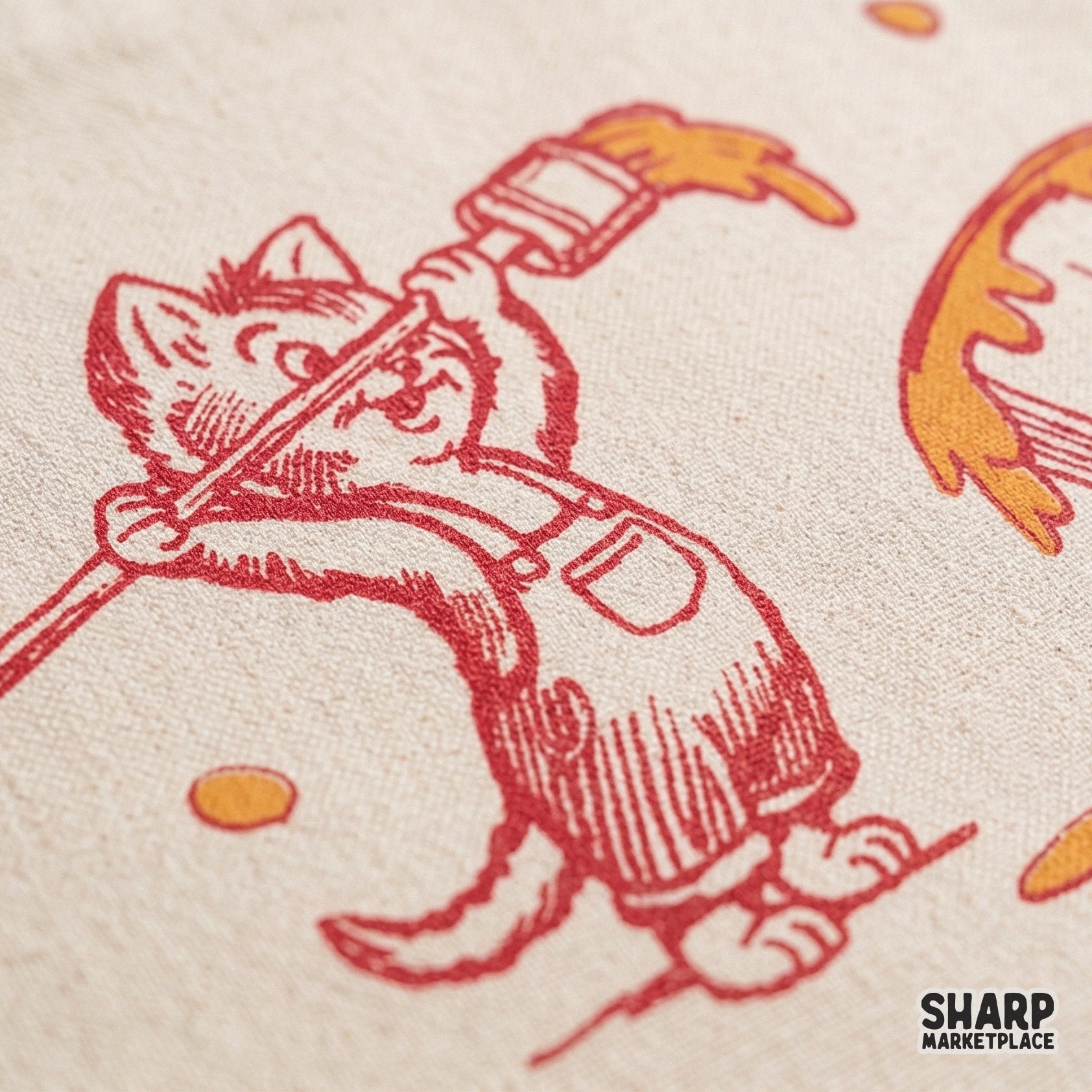 Vintage cute kittens painting illustration in a retro funny cat style for trendy animal meme t-shirts and apparel designs