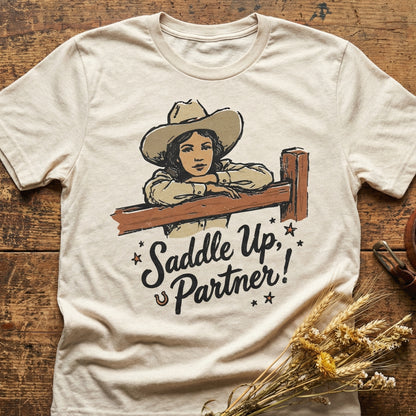 Saddle Up, Partner! PNG - 300 DPI Design for T-Shirt