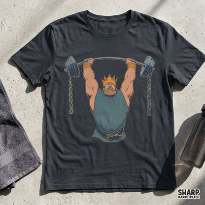 Bearded King Weightlifter Overhead Barbell Chains, Trendy