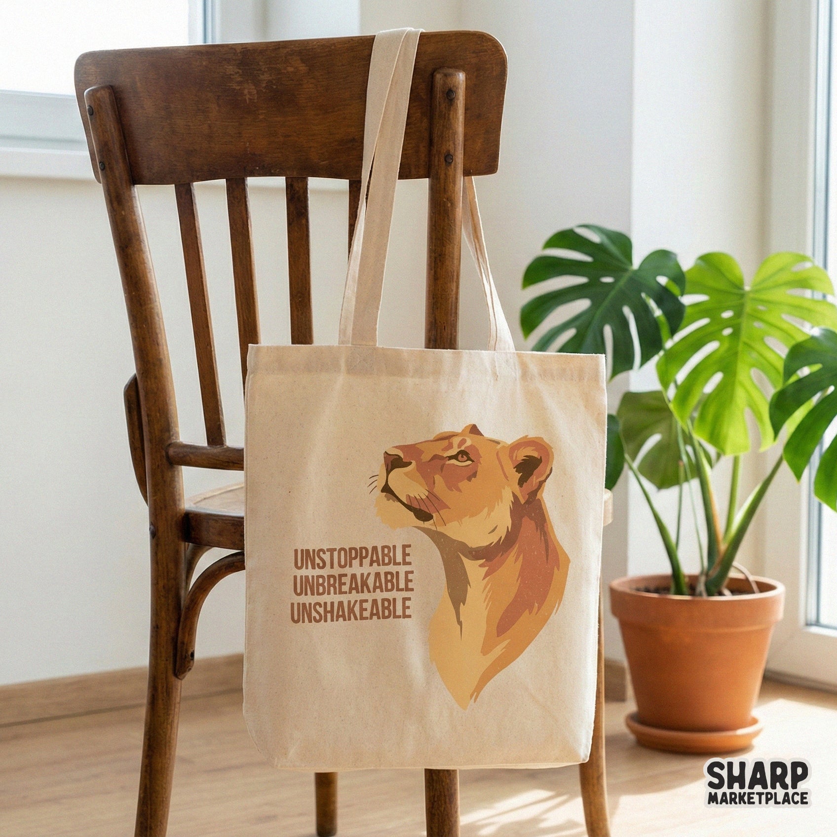 Unstoppable Unbreakable Unshakeable PNG, Lioness Motivational Shirt