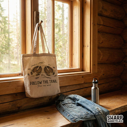 Follow The Trail PNG, Adventure Wildlife Track Digital Design - 300 DPI