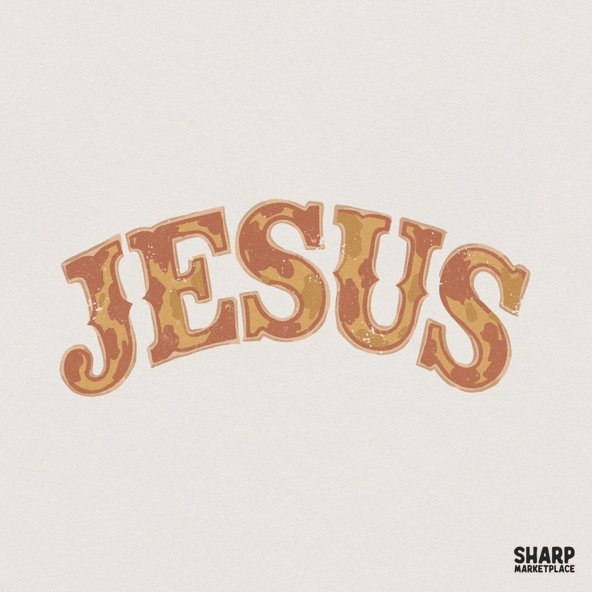 Jesus Retro Christian Shirt, Faith Based Religious T-Shirt PNG - 300 DPI