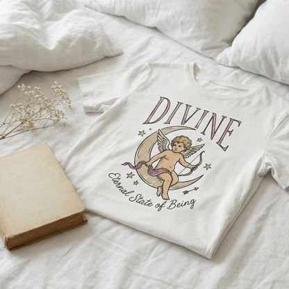 Divine Eternal State of Being PNG, Celestial Angel Art Print - 300 DPI