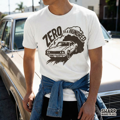 High-resolution muscle car burnout design with vintage texture and arched text, ideal for sublimation, DTF printing, or custom automotive gear.