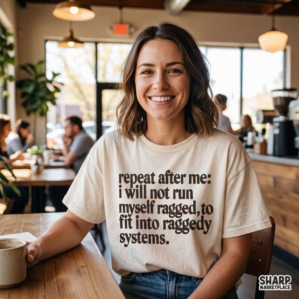 Repeat After Me I Will Not Run Myself Ragged To Fit Into