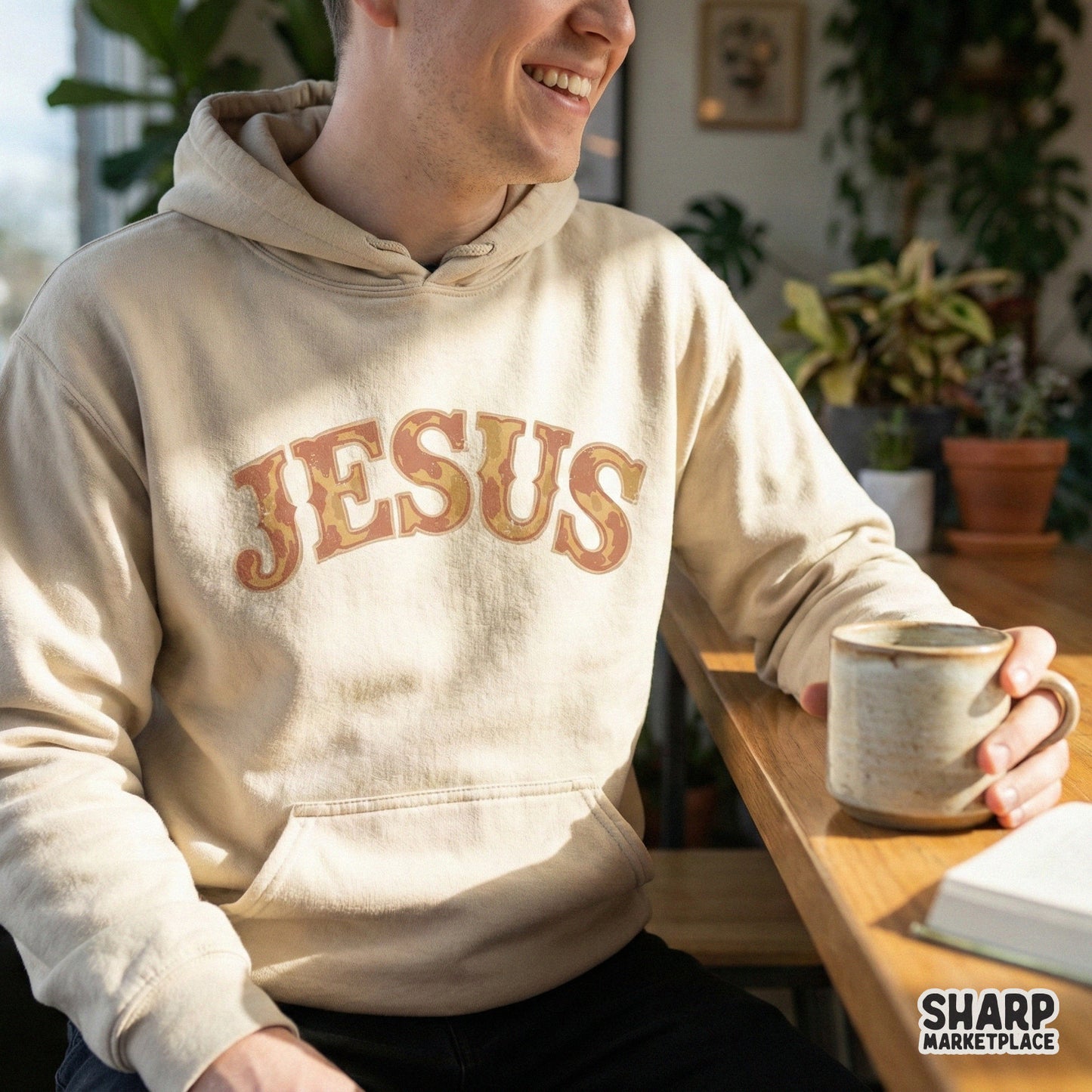 Jesus Retro Christian Shirt, Faith Based Religious T-Shirt PNG - 300 DPI