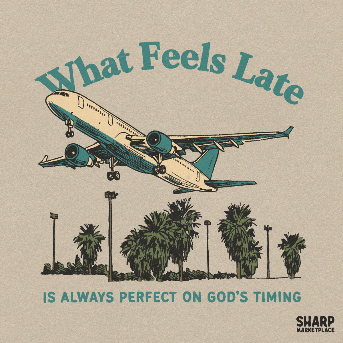 What Feels Late Is Always Perfect on God's Timing PNG