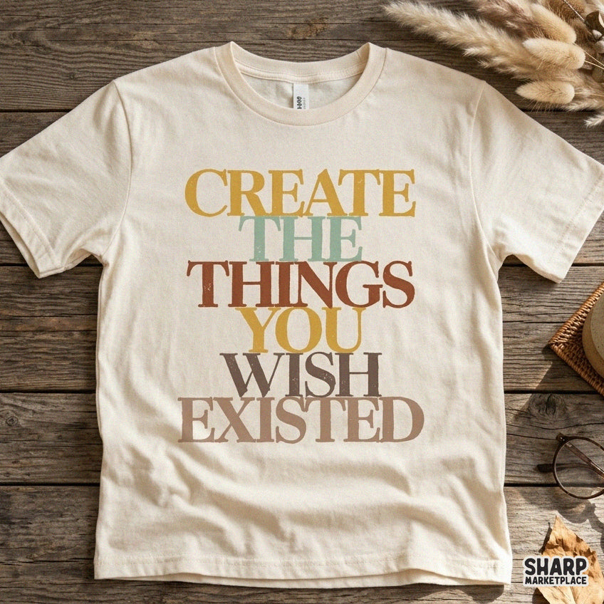 Create The Things You Wish Existed Retro Inspirational
