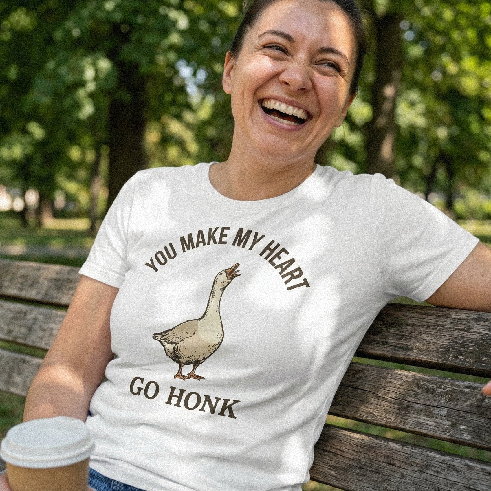 You Make My Heart Go Honk PNG, Goose Lover Shirt - 300 DPI Design for